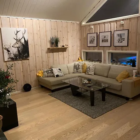 I Talvik Med Badstue Og Jacuzzi ألتا